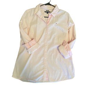 Tommy Hilfiger Pink Striped Button Down